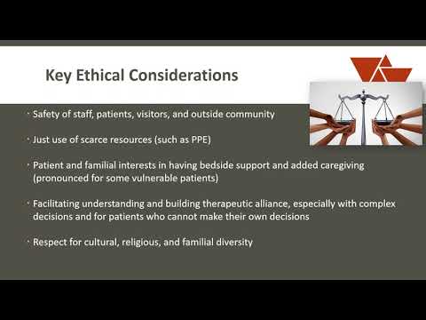 Video: Ethics and the COVID-19 Pandemic: Everyday Challenges