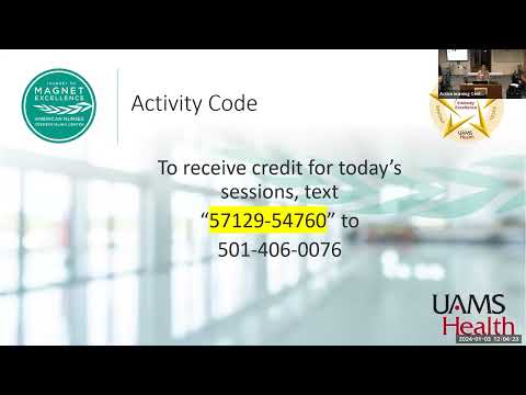 Video: Nursing Grand Rounds 1-3-2024