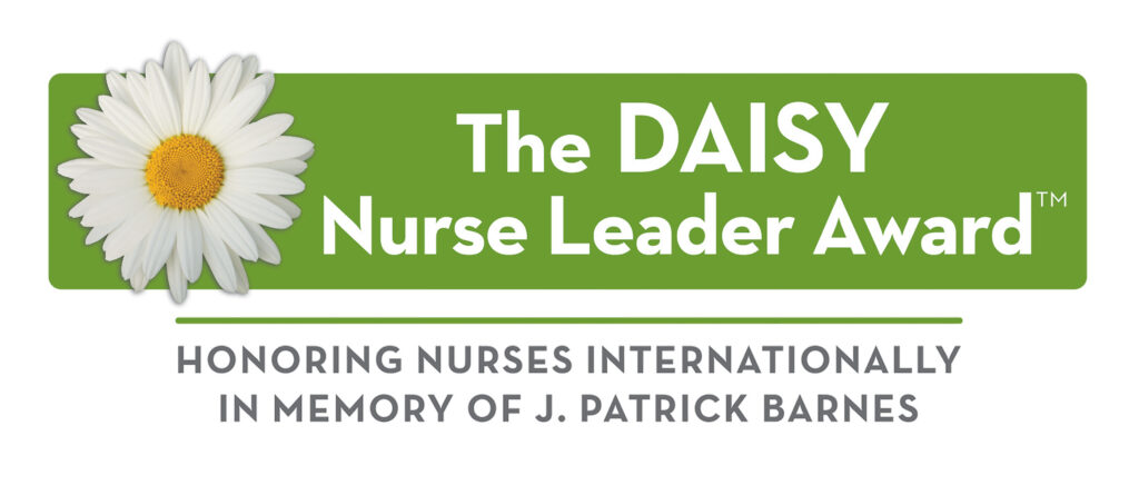 The daisy nurse leader logo