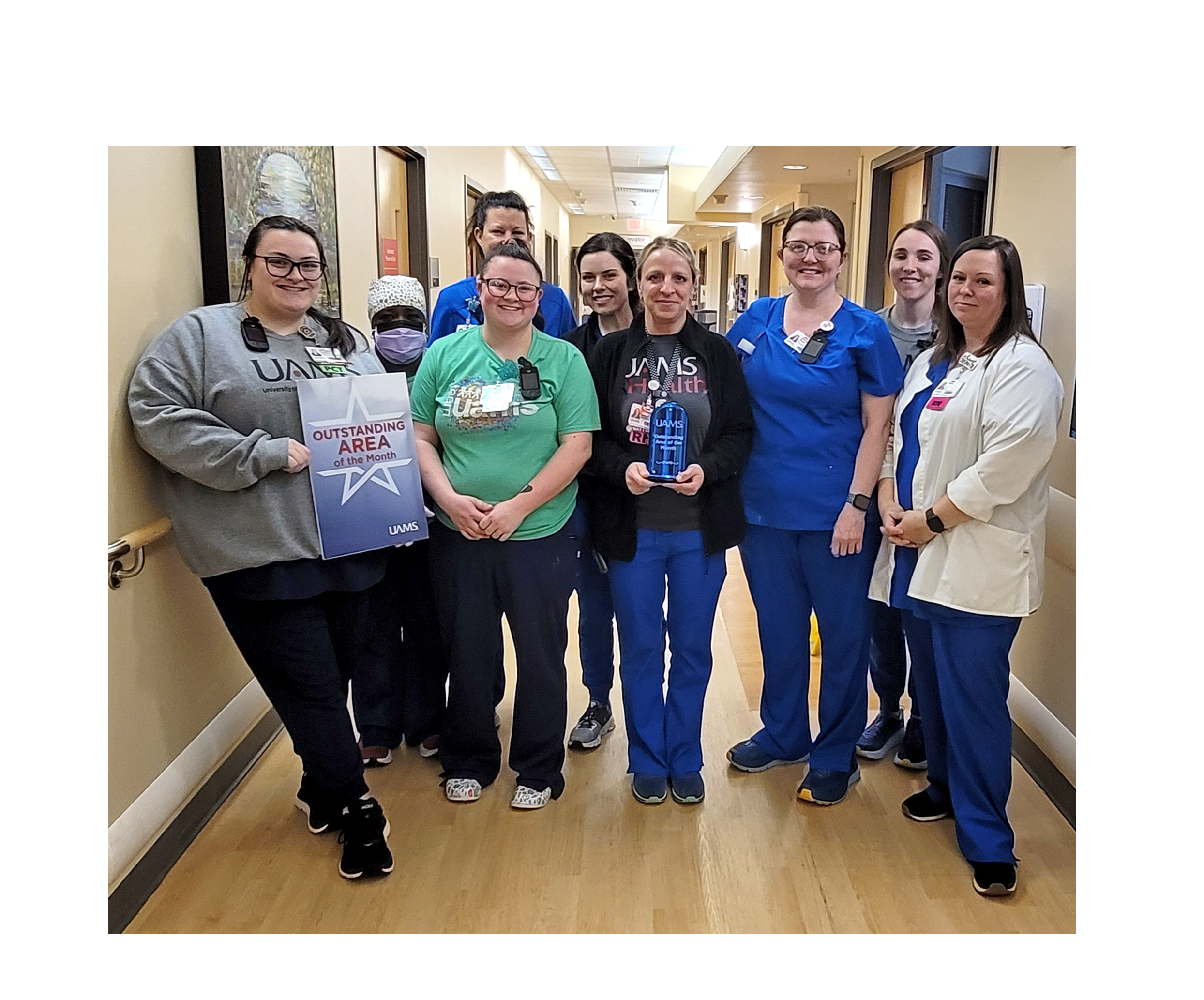 Outstanding Area Of The Month For January 2024 UAMS Health   F9 OAOTM January 2024 Group Web 