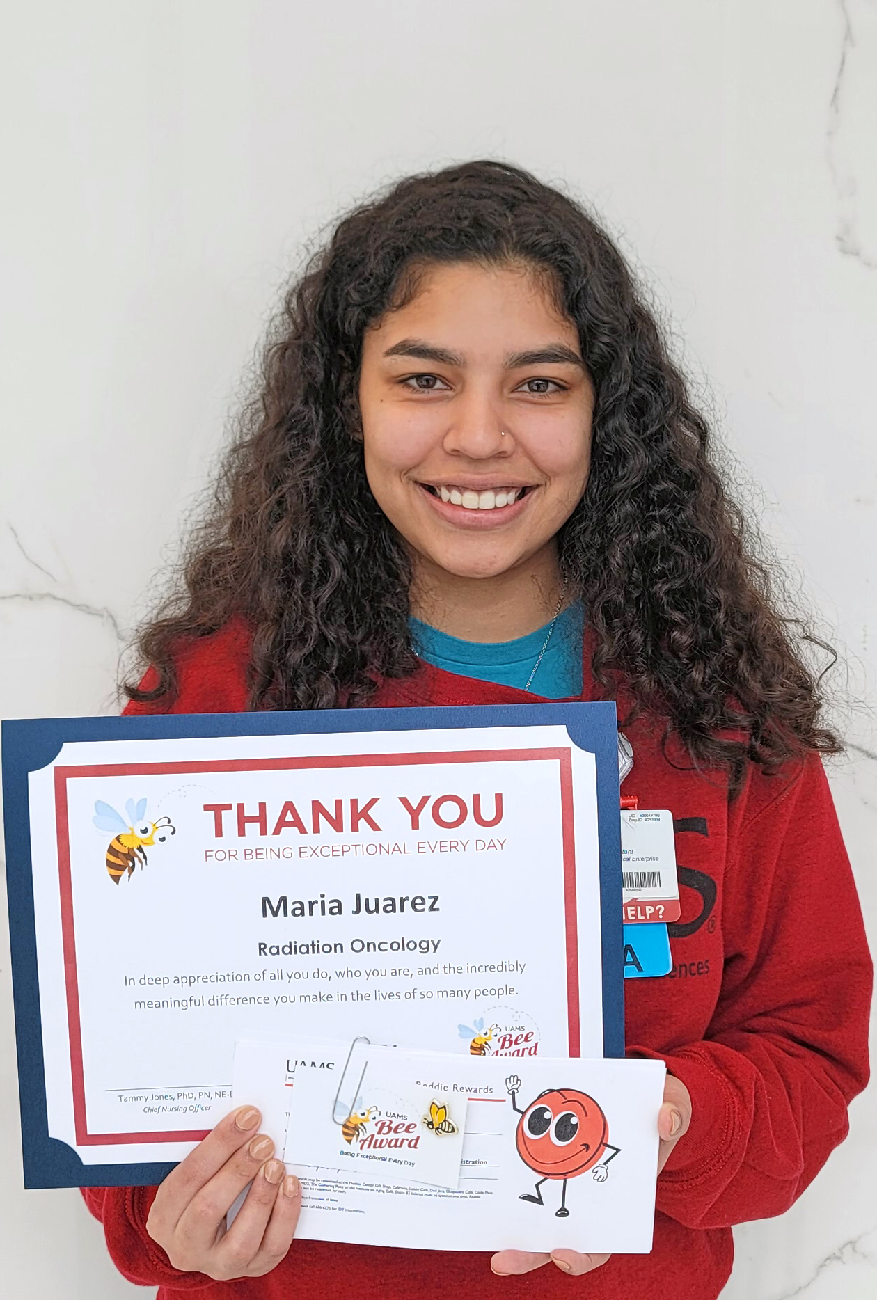 Maria Juarez, Medical Assistant, Radiation Oncology