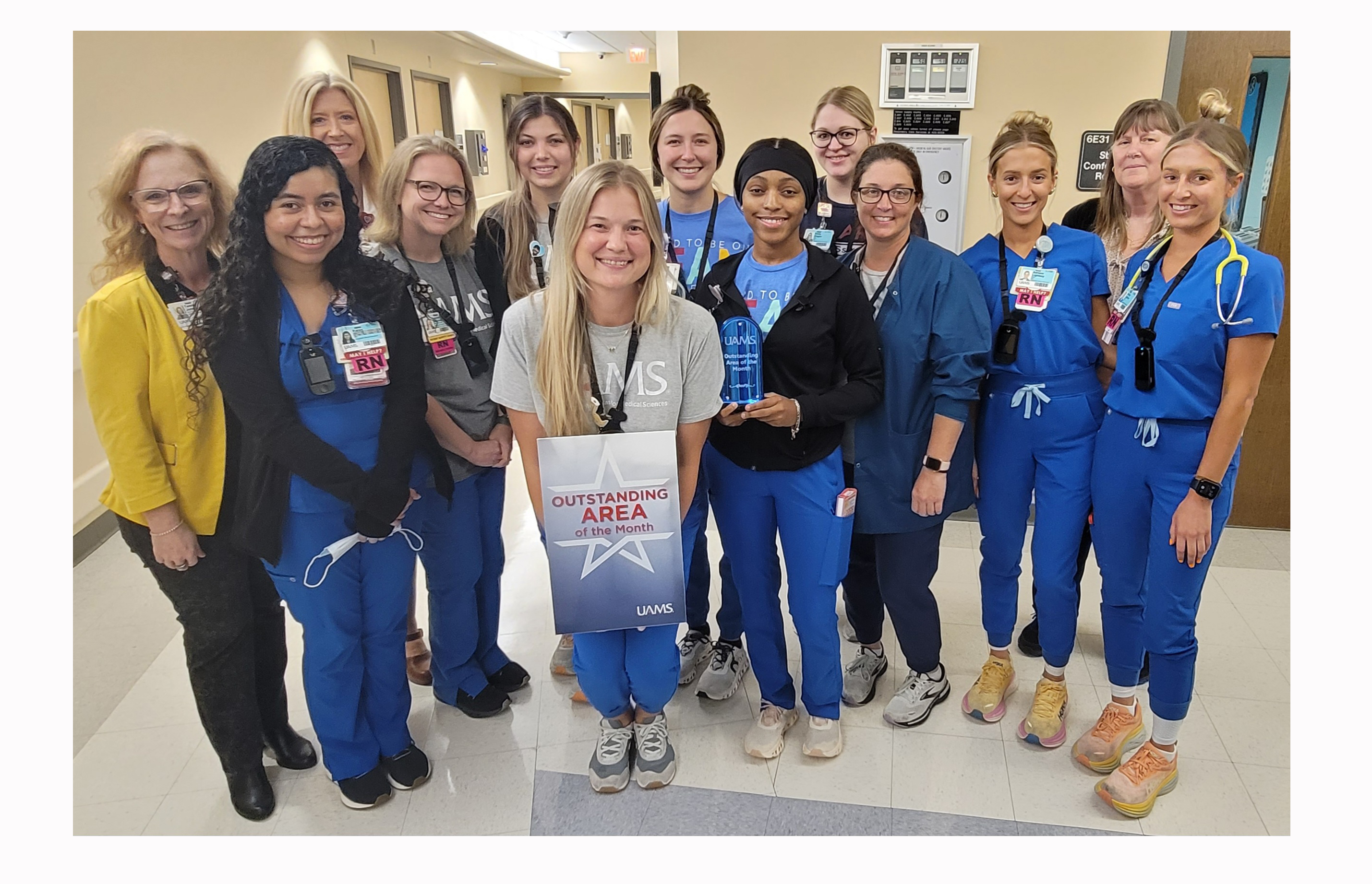 Outstanding Area of the Month for September, 2024 UAMS Health