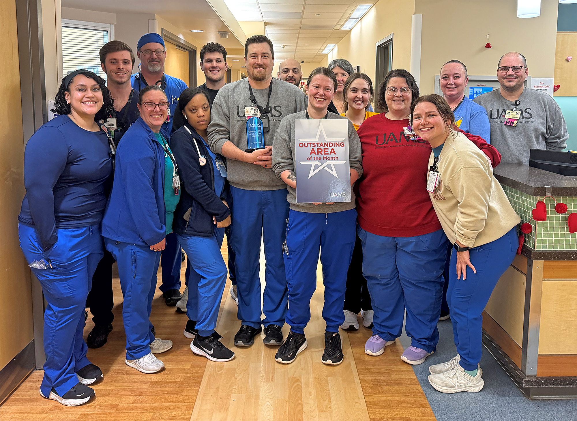 F4 - Trauma Progressive Care, Outstanding Area of the Month for February 2025