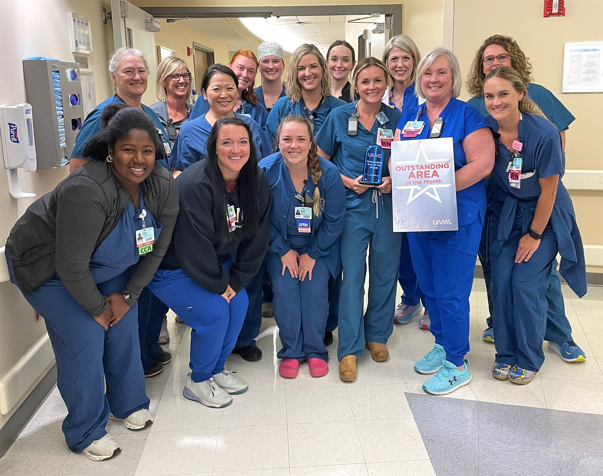 E5 - Labor and Delivery, Outstanding Area of the Month for July 2025