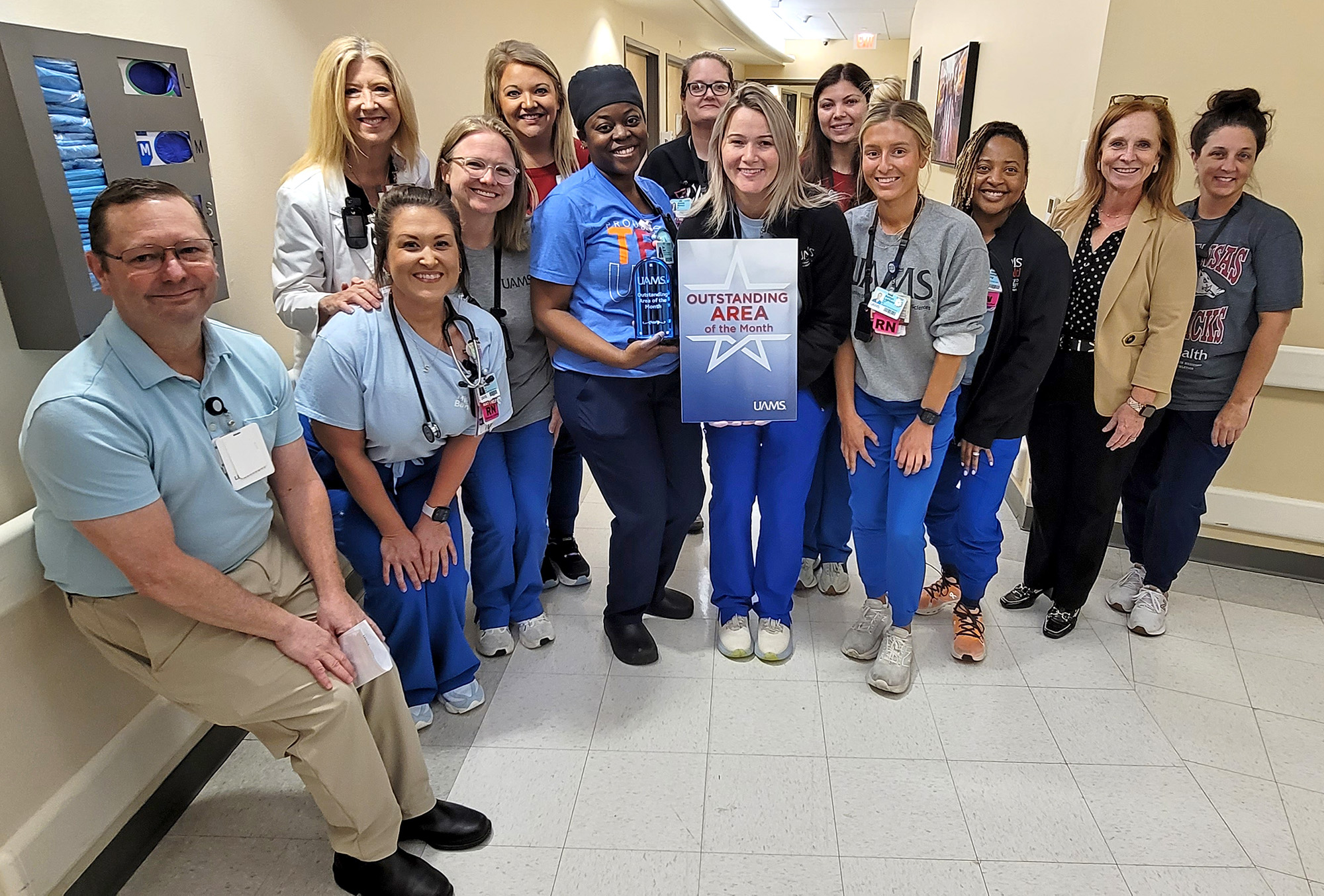 E6 - High Risk Perinatal Unit, Outstanding Area of the Month for October 2025