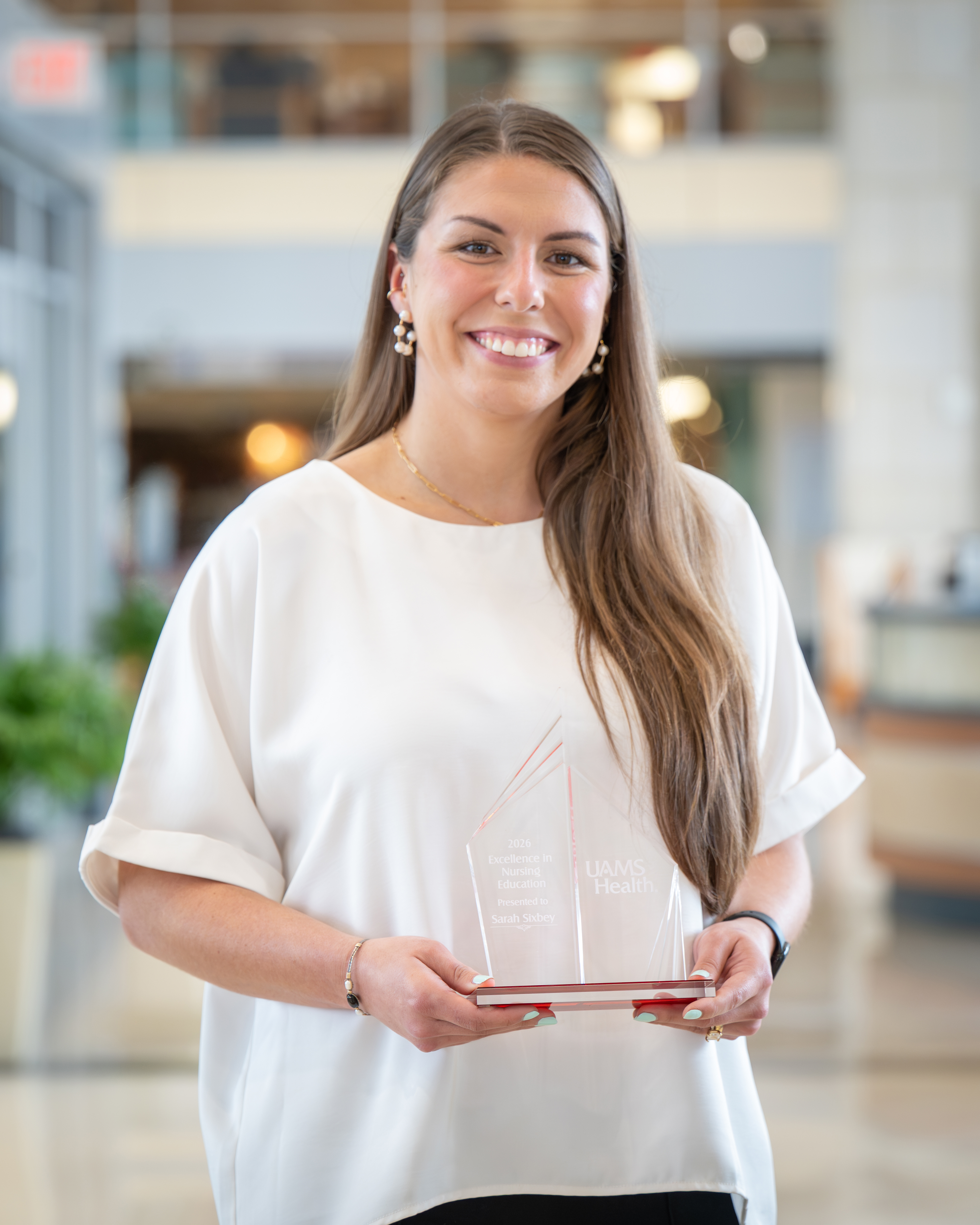 2026 Excellence in Nursing Education Winner: Sarah Sixby, RN, Clinical Services Manager, UAMS Institute for Community Health Innovation