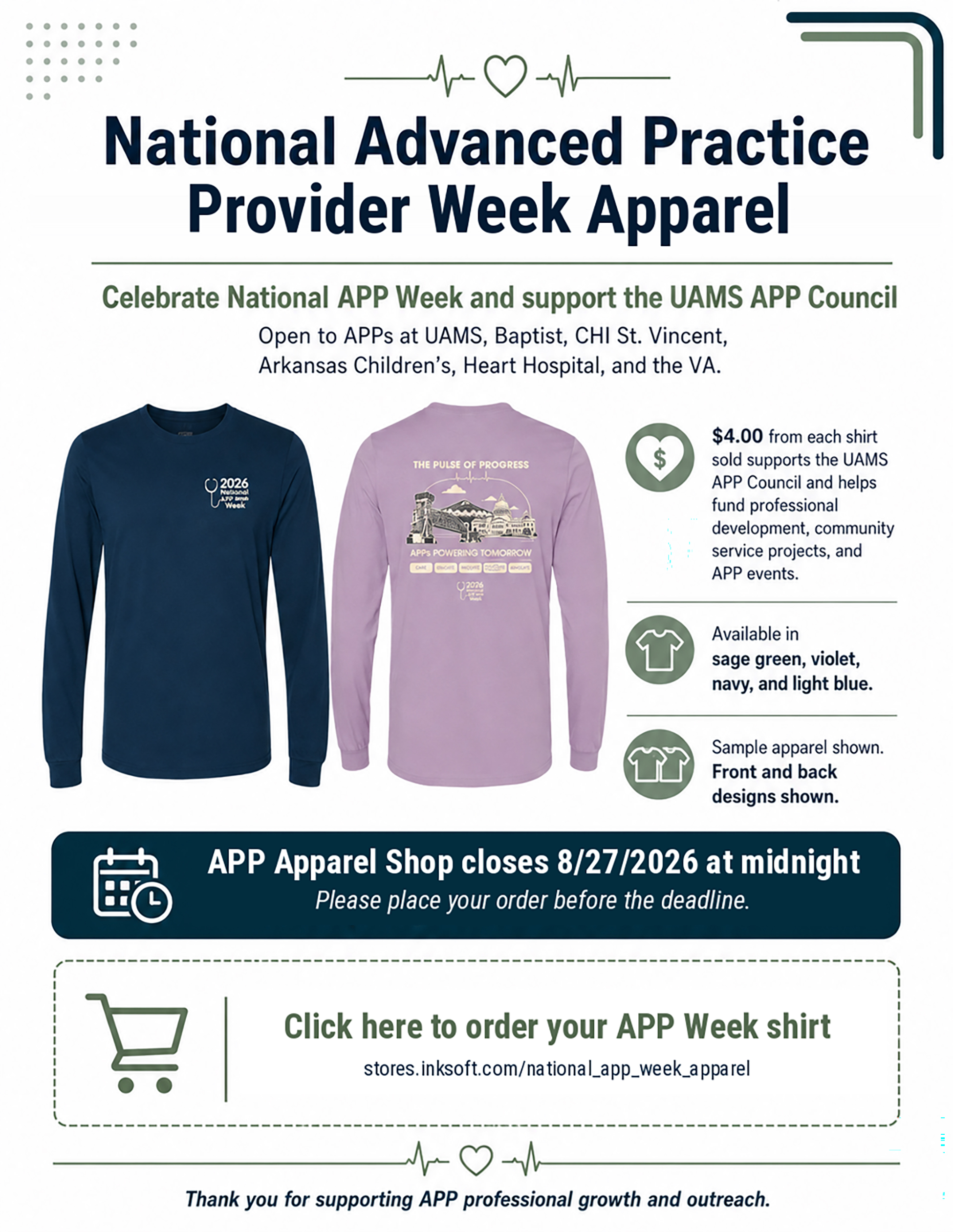 National Advanced Practice Provider Week Apparel