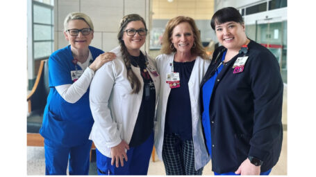 Tammy with Nurses