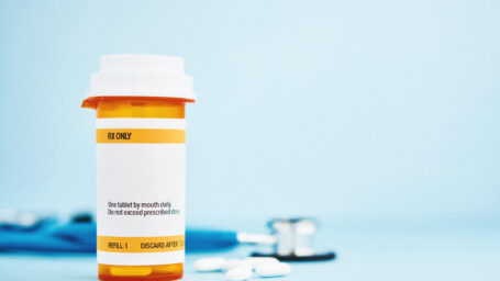 a pill bottle